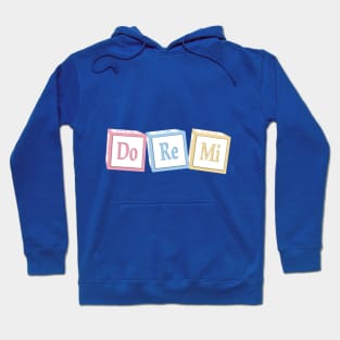 Do Re Mi Musical Baby Blocks Hoodie